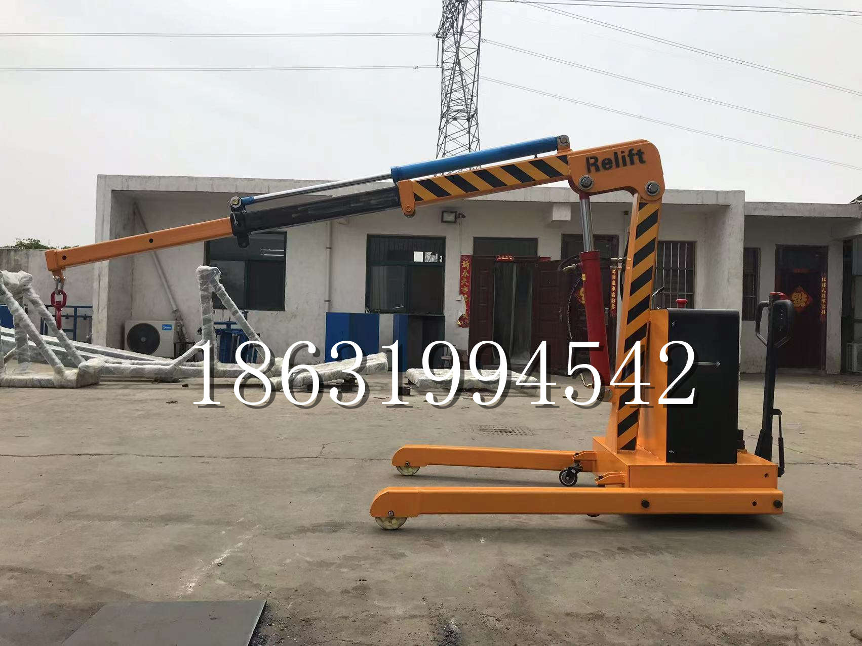 前郭尔罗斯蒙古族自治县久征定做3吨三轮随车吊 农用园林绿化移树吊 平板工程用小吊机